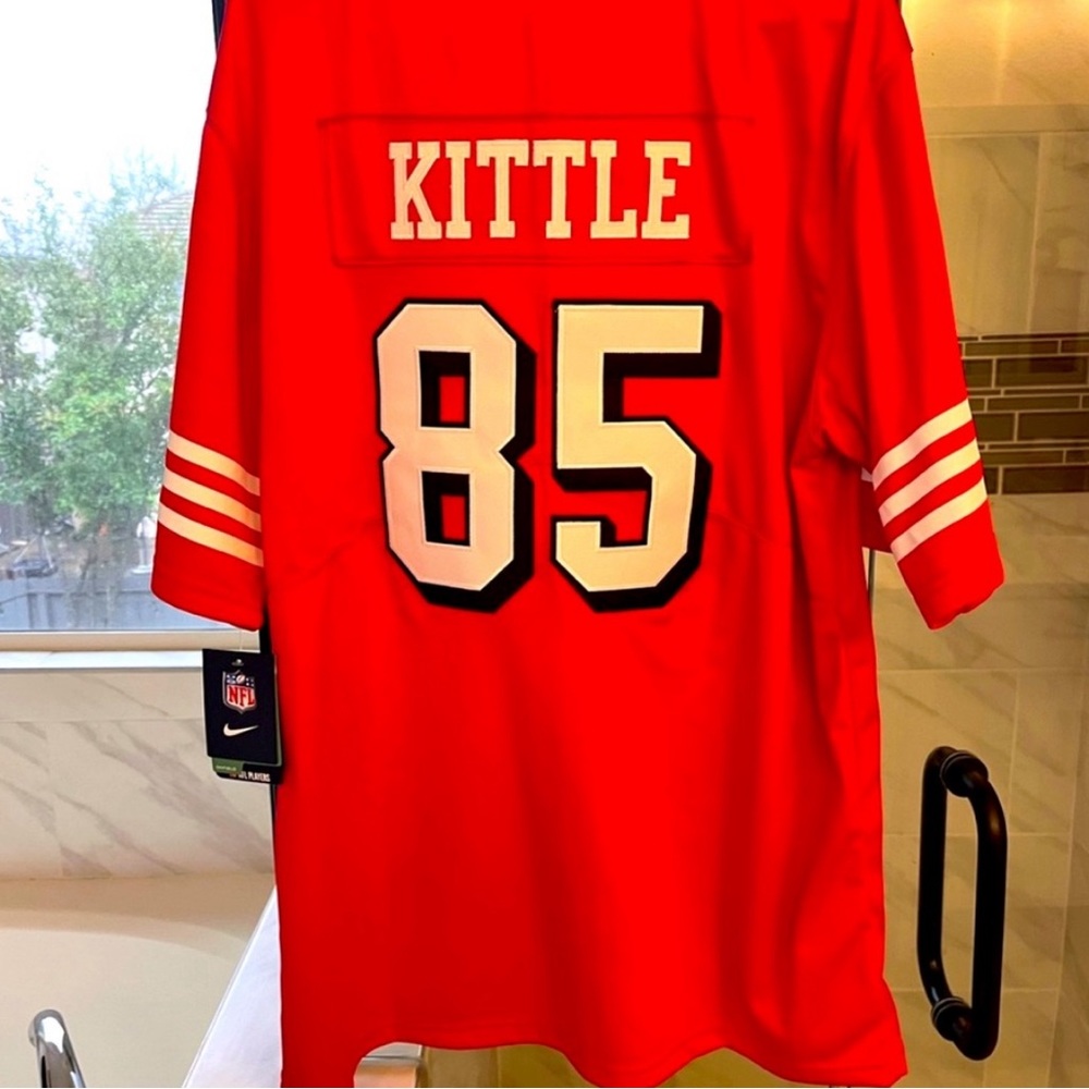 Super Bowl Bundle. Nike 49ers George Kittle & Fred Warner jerseys. - Picture 2 of 4